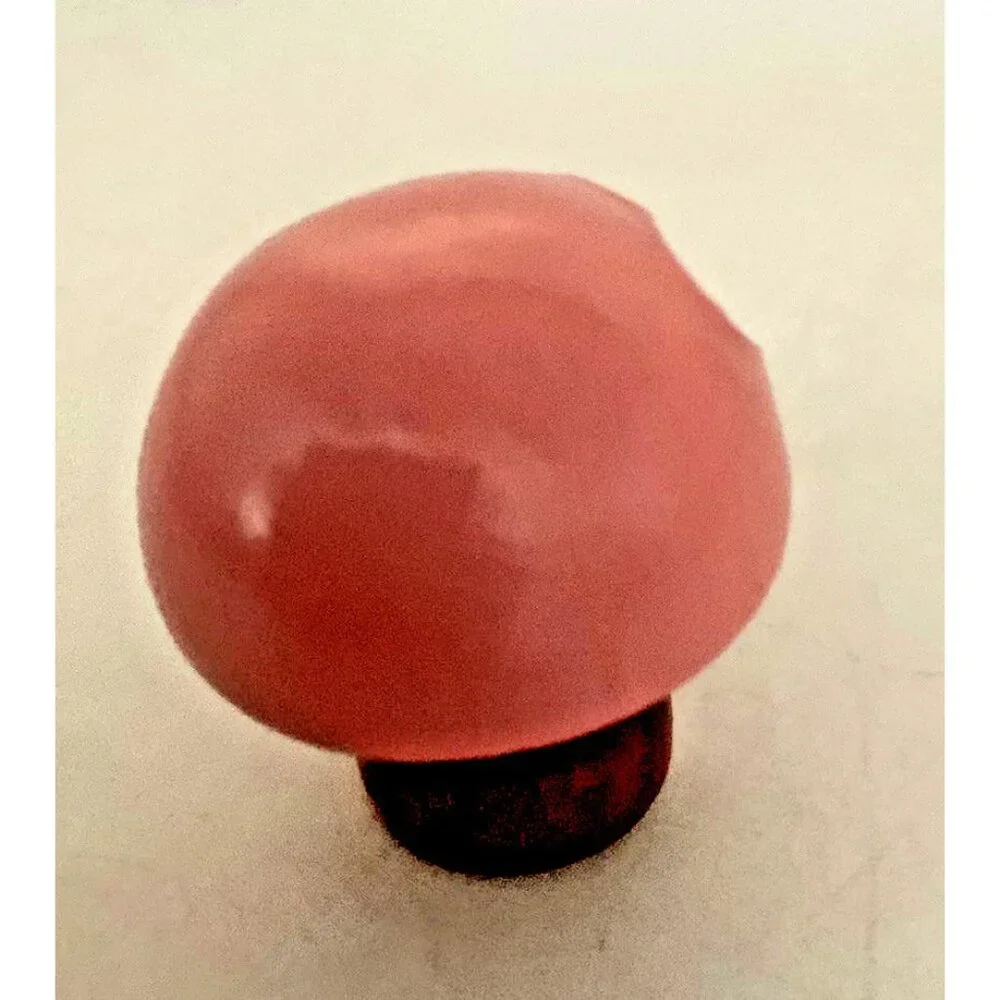 Bullseye’s Playground Valentine’s Day Target Ceramic Heart Mushroom Decor Retro